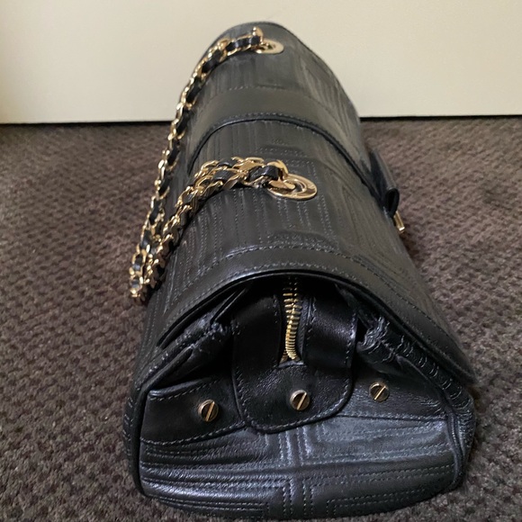 VERSACE black chain link purse - Picture 8 of 9